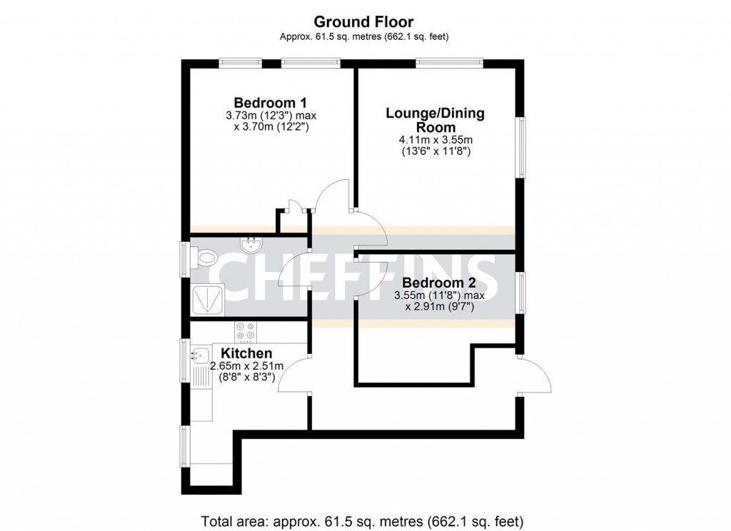 Floorplans For High Street, Chatteris