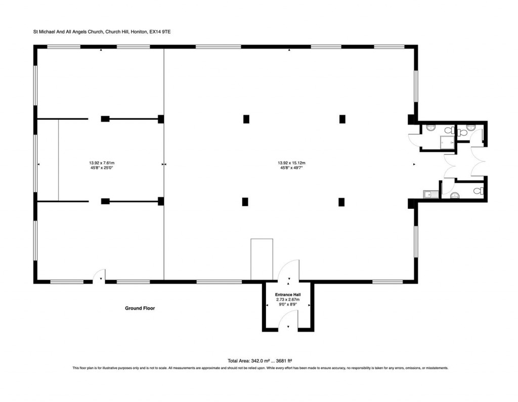 Floorplans For Waterleat Avenue, Honiton