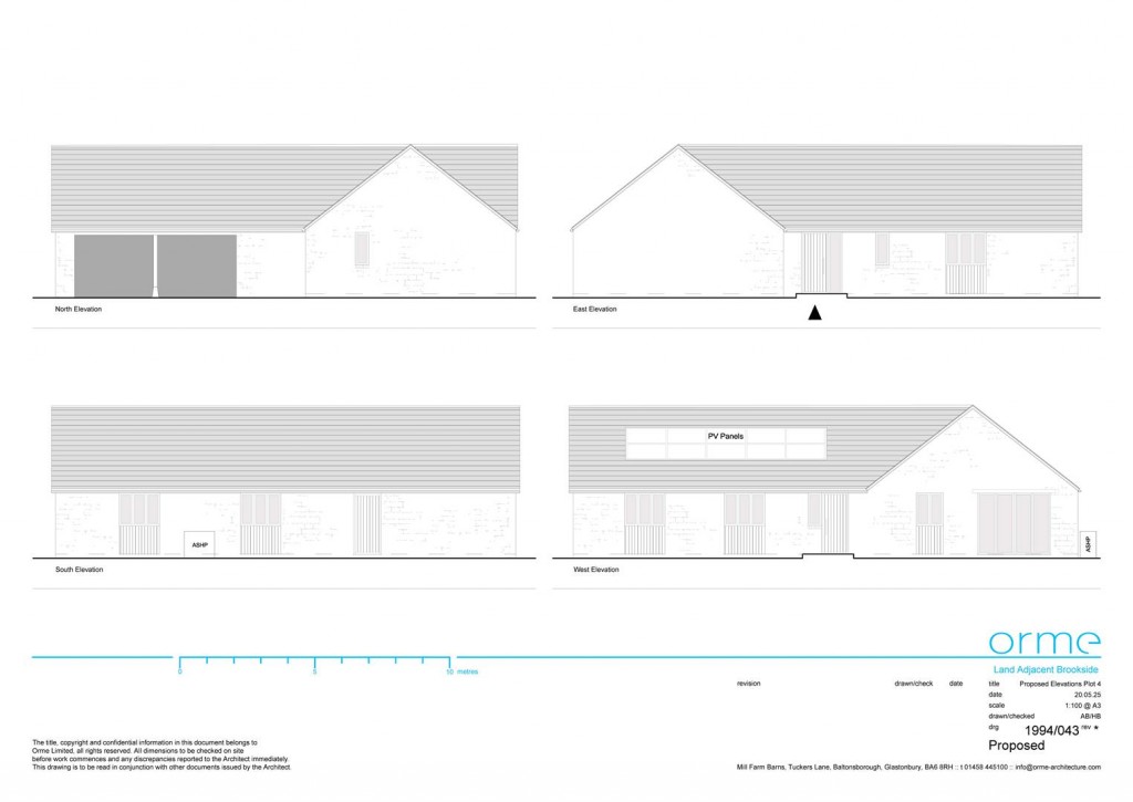 Floorplans For Lower Road, South Cheriton, Templecombe