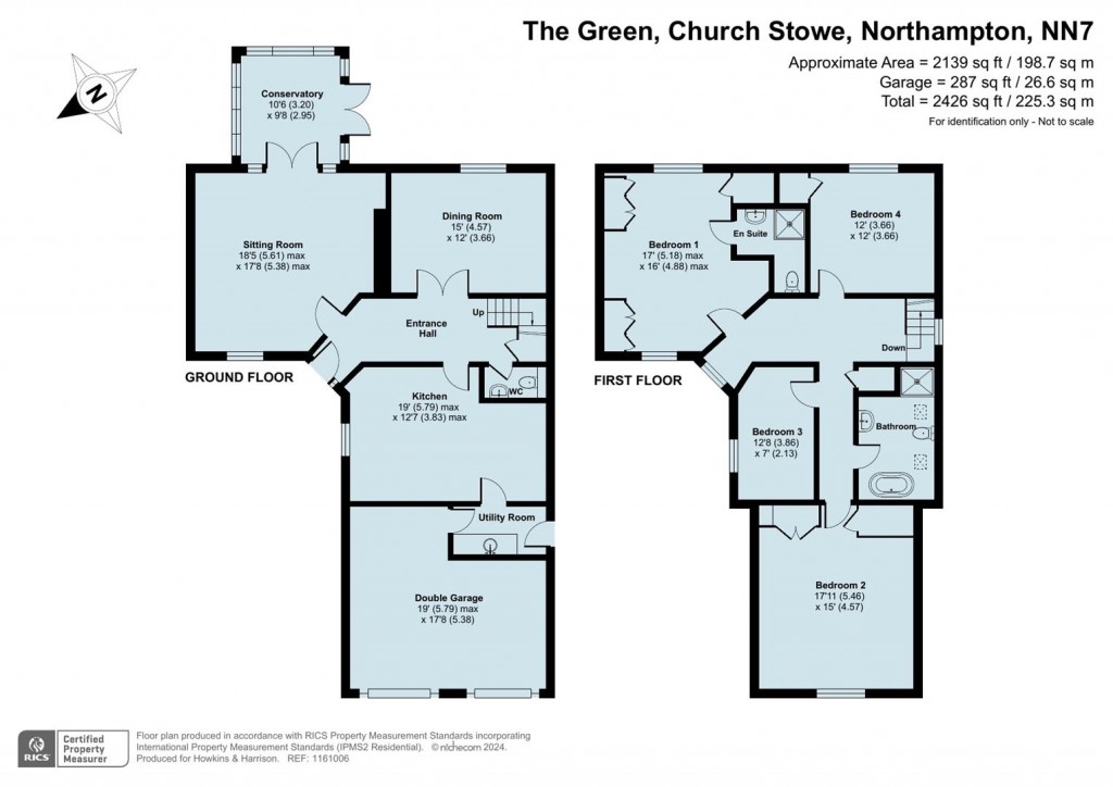 Floorplans For The Green, Church Stowe, NN7
