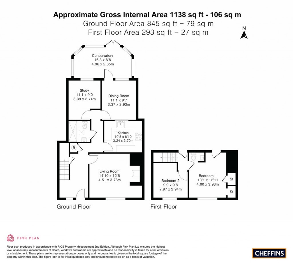 Floorplans For Meadow Lane, Linton, Cambridge