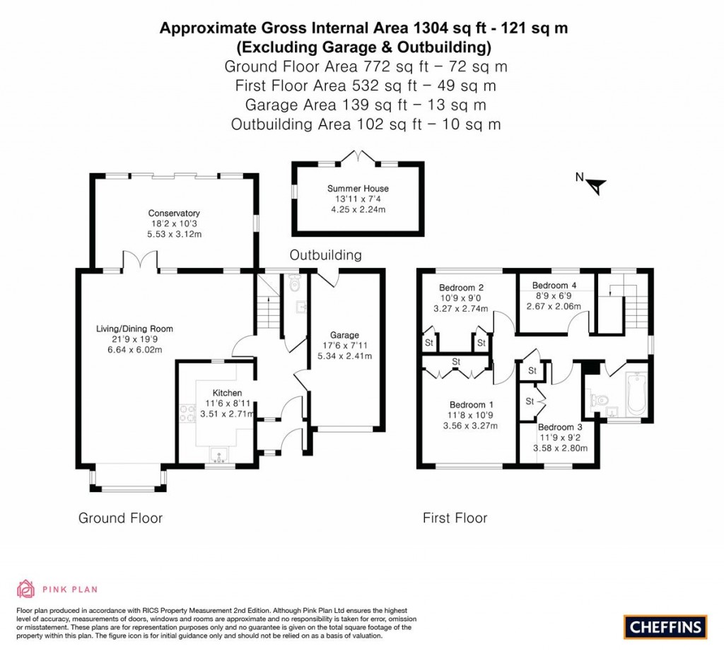 Floorplans For Tithe Close, Gazeley