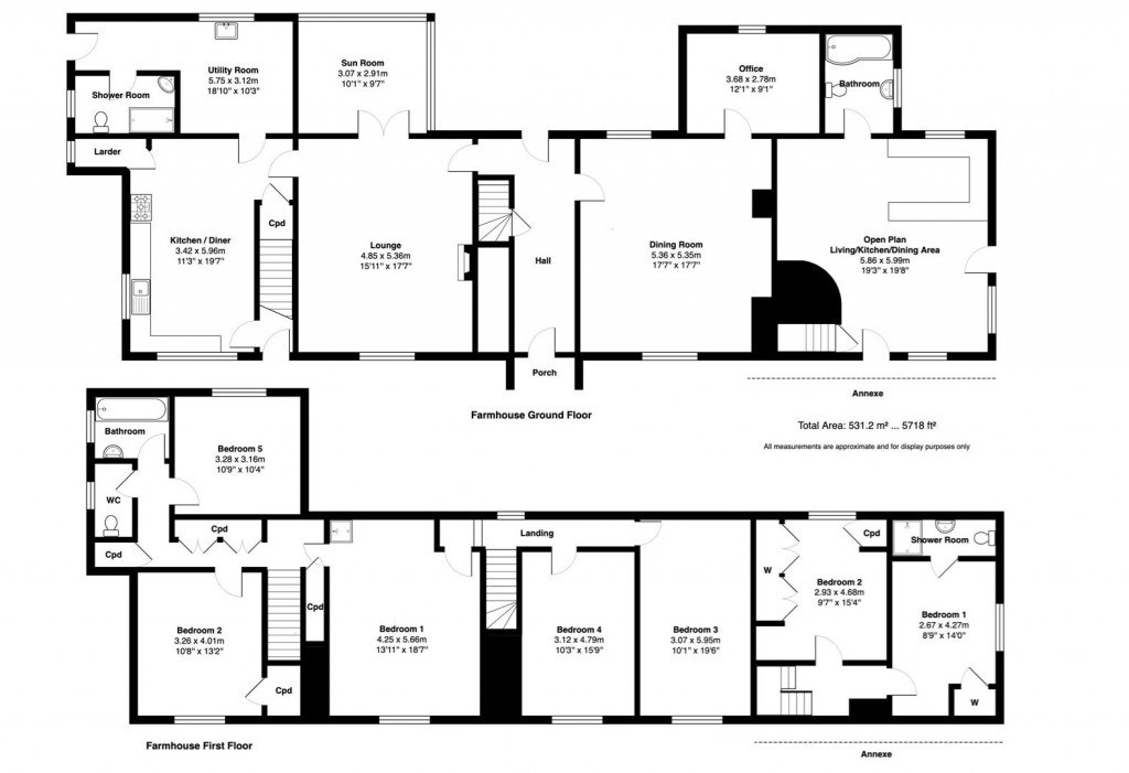 Floorplans For Plymtree, Cullompton