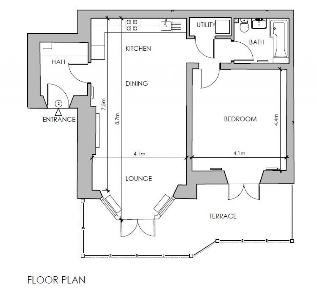Floorplans For Bellevue Road, Ventnor