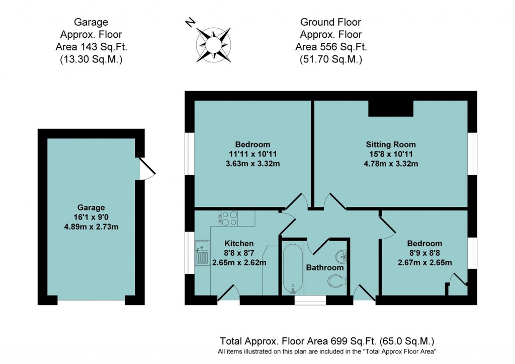 Floorplans For Bowmens Lea, Aynho, Banbury