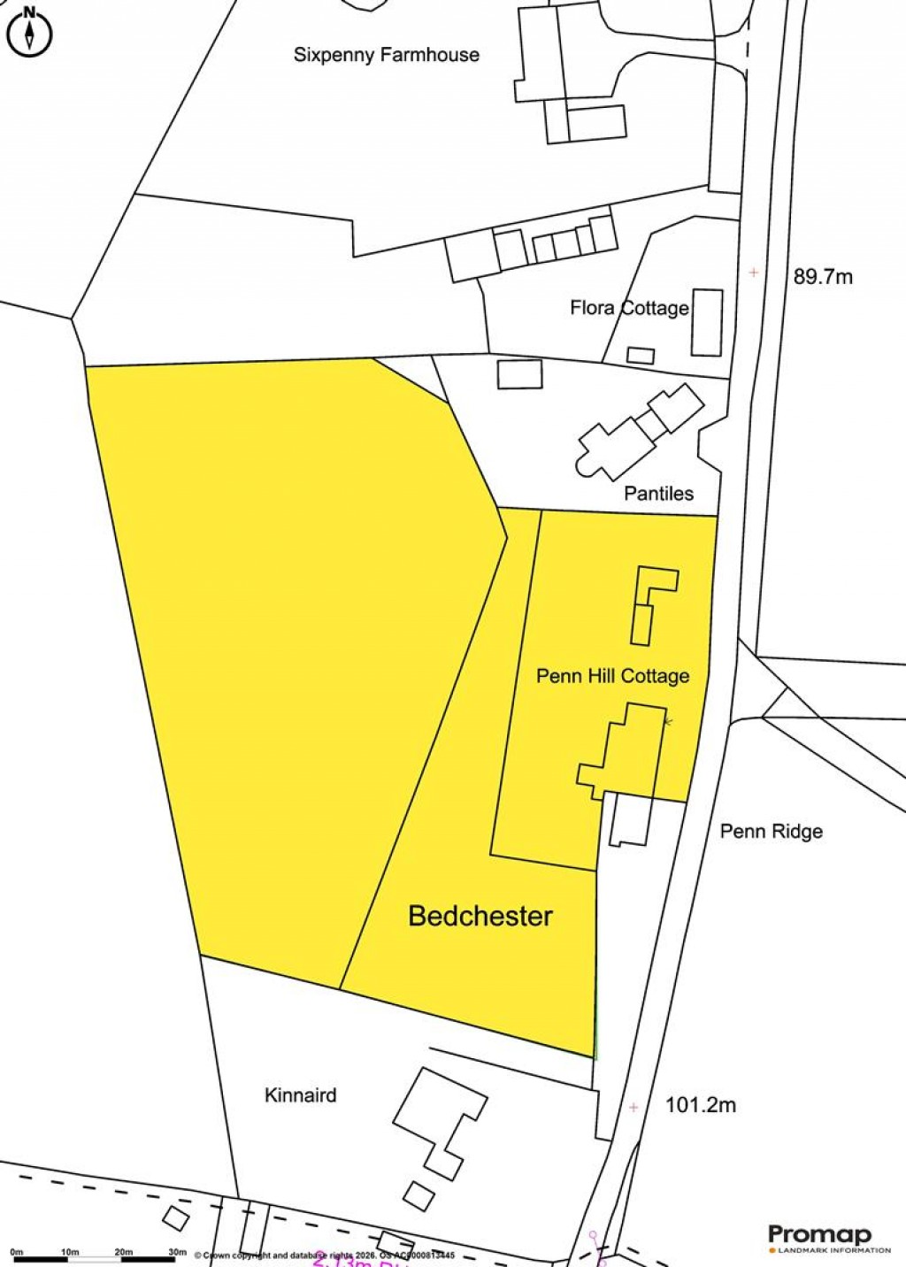 Floorplans For Bedchester, Shaftesbury, Dorset
