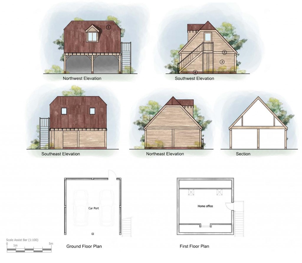 Floorplans For Cowley, Exeter