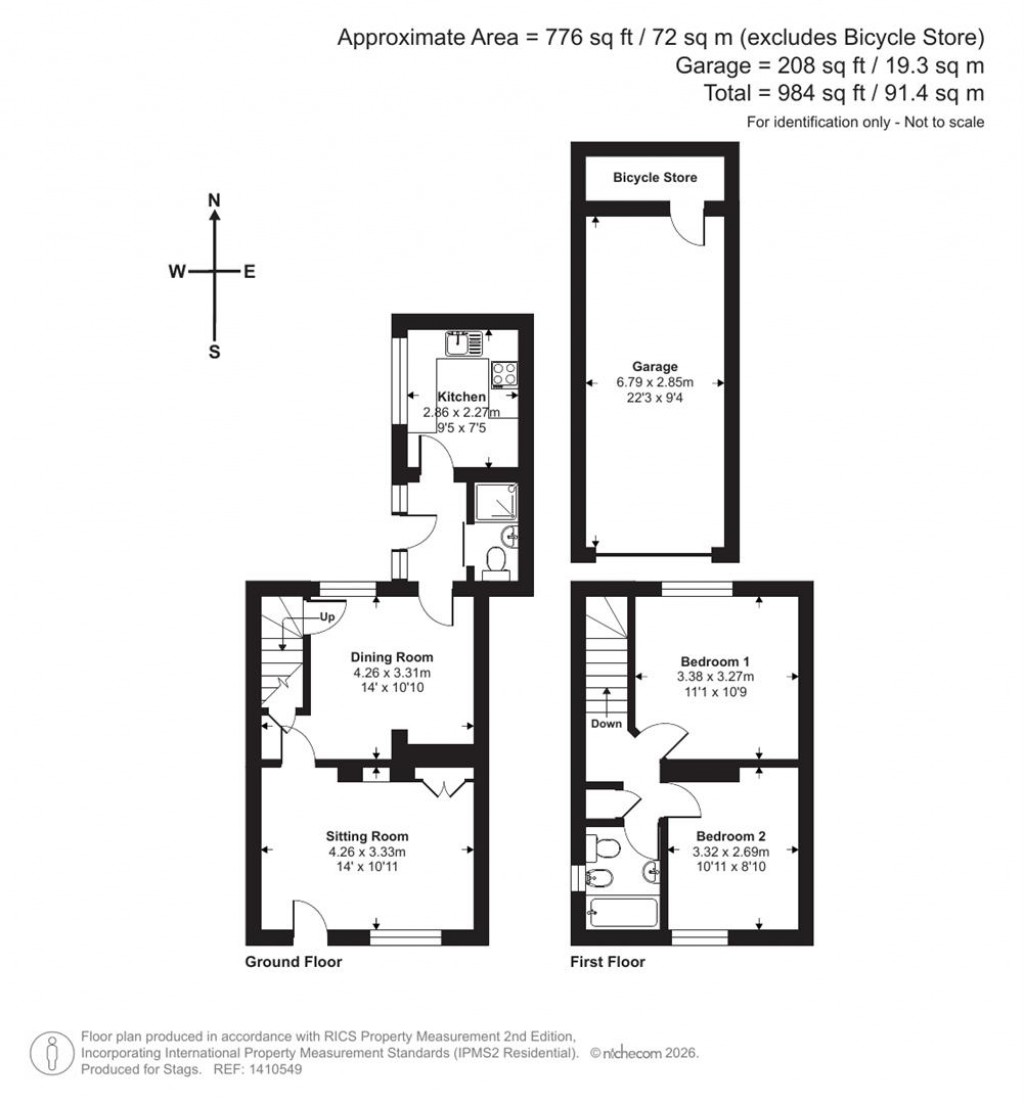 Floorplans For Shirwell, Barnstaple