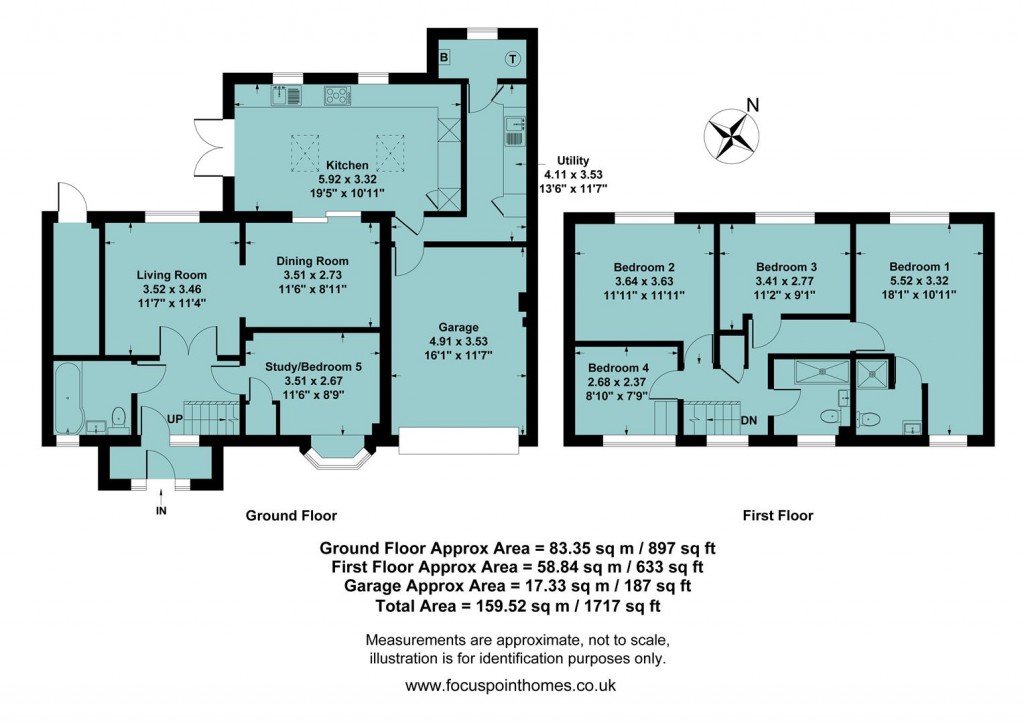 Floorplans For Kingfisher Drive, Banbury