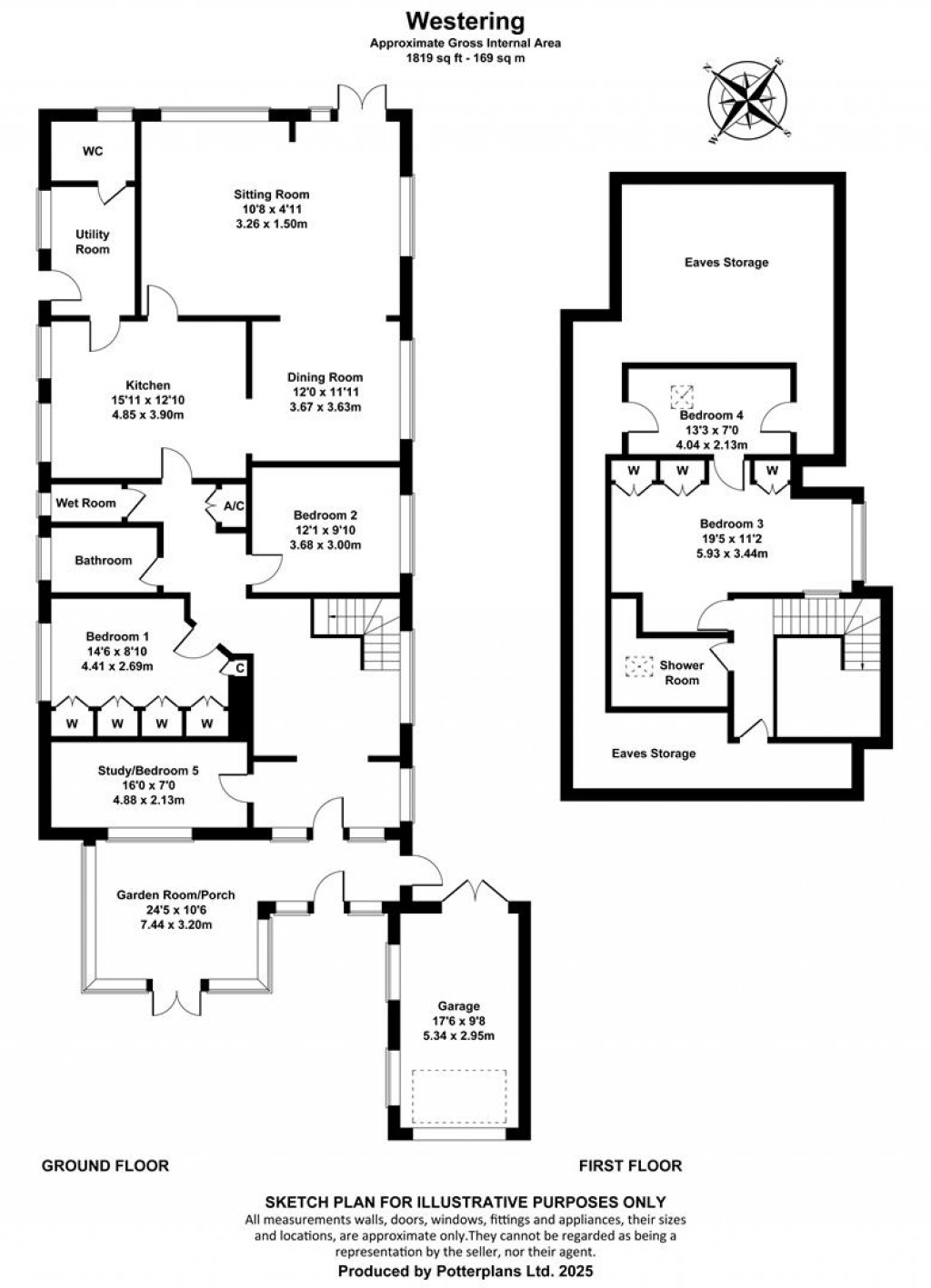 Floorplans For Bembridge, Isle of Wight