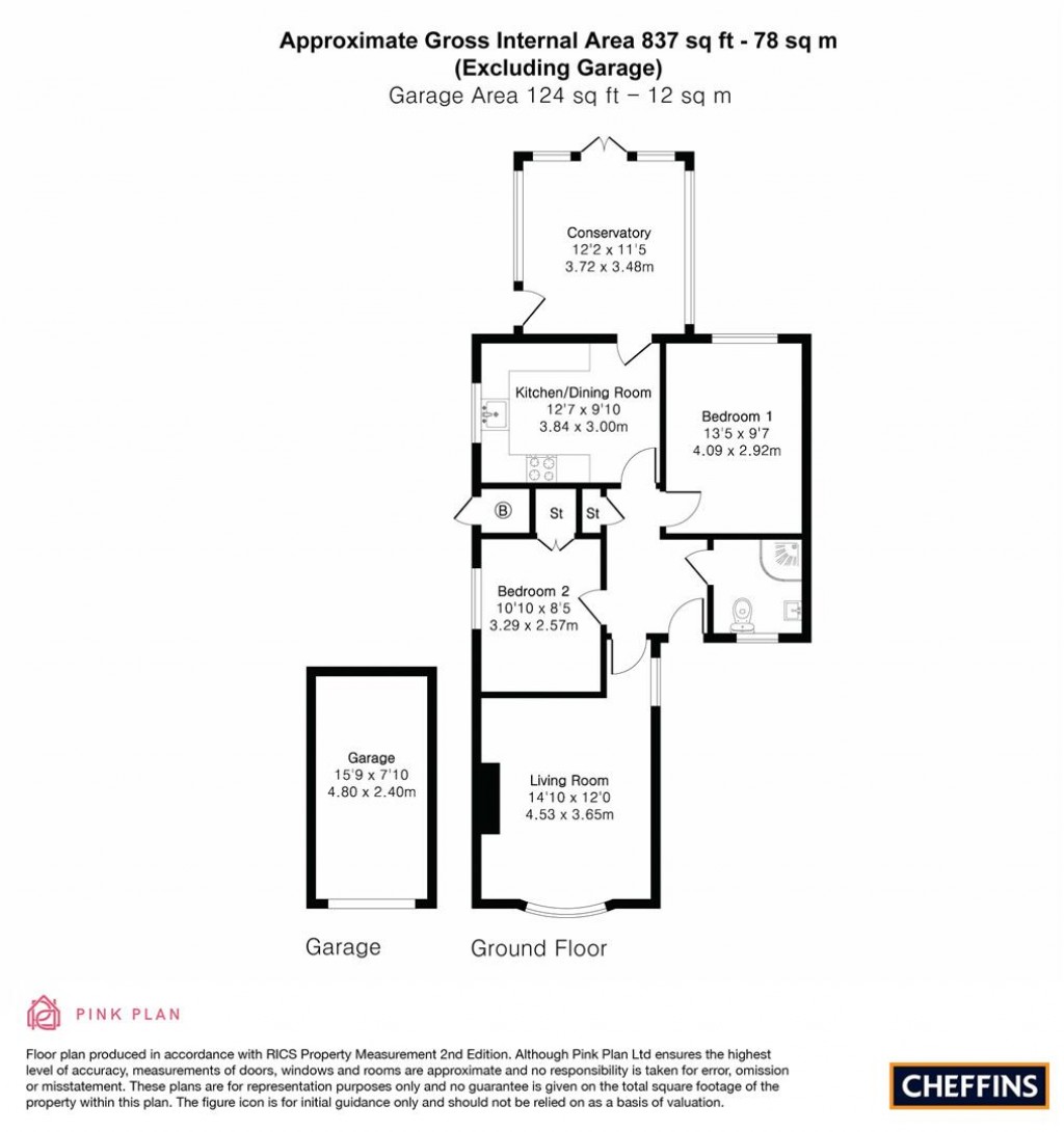 Floorplans For Malvern Close, Newmarket