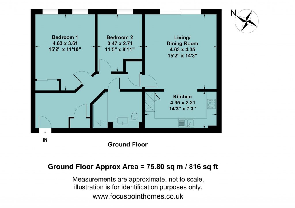 Floorplans For Bath Road, Banbury