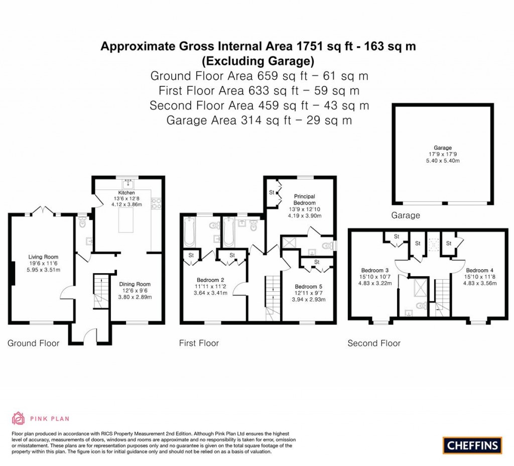 Floorplans For Henry Close, Haverhill