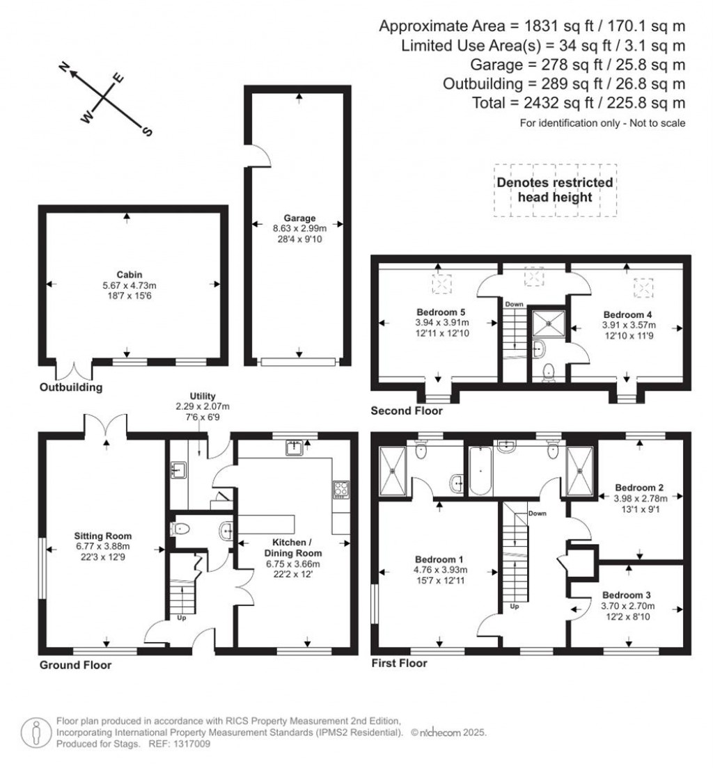 Floorplans For Honeysuckle Drive, Tavistock