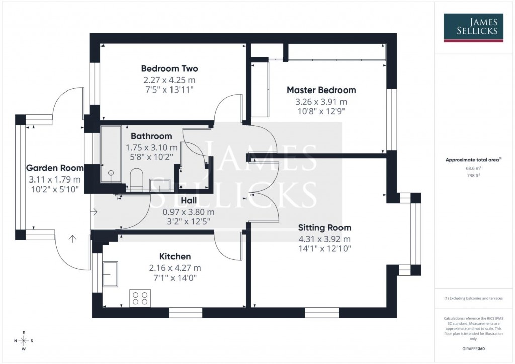 Floorplans For Margaret Anne Road, Oadby, Leicester