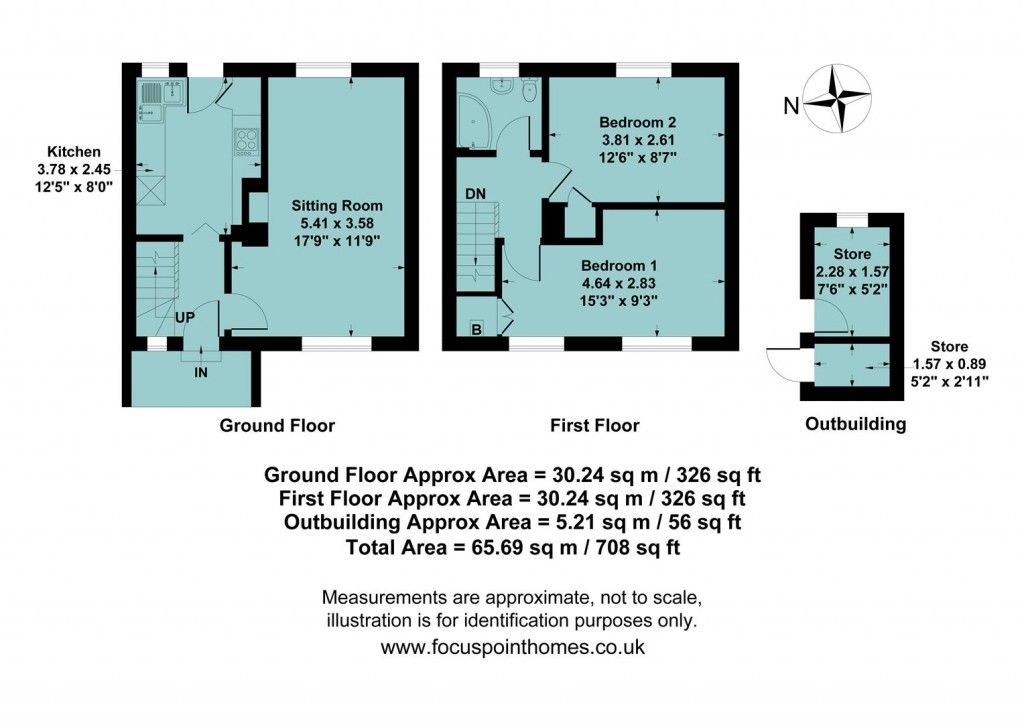 Floorplans For Orchard Way, Banbury
