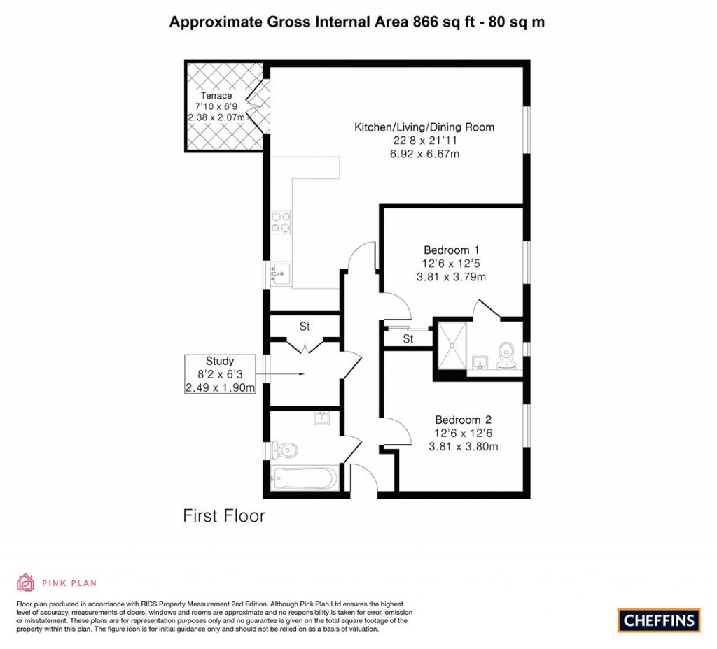 Floorplans For Addenbrookes Road, Cambridge
