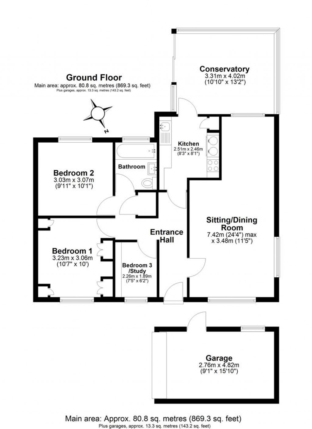 Floorplans For Glebe Field, Thurlestone, Kingsbridge