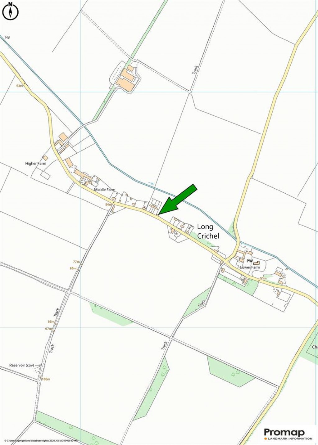 Floorplans For Long Crichel, Wimborne