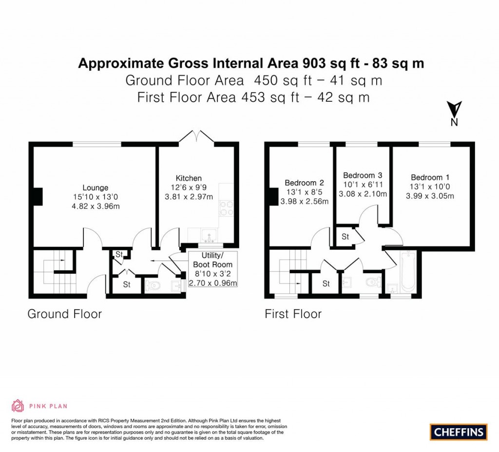 Floorplans For Chester Court, Haverhill