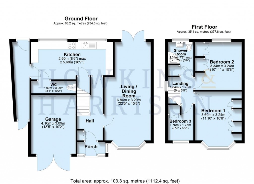 Floorplans For Coronation Road, Hurley, CV9