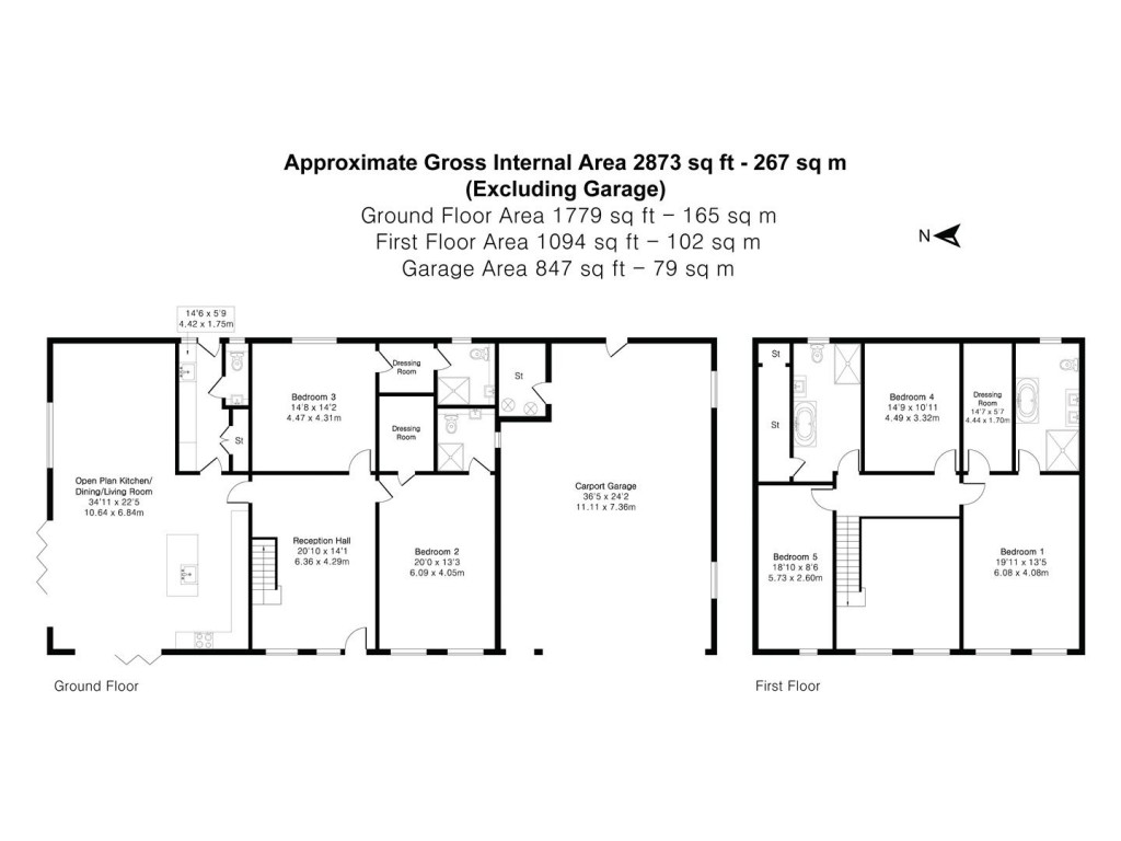 Floorplans For Northlew, Okehampton