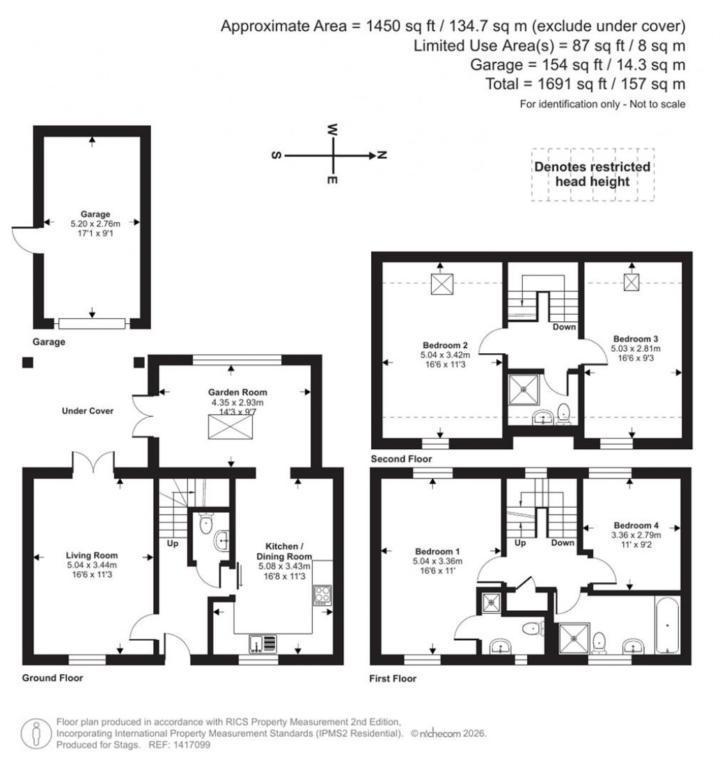 Floorplans For Tyller Hernen, St. Austell