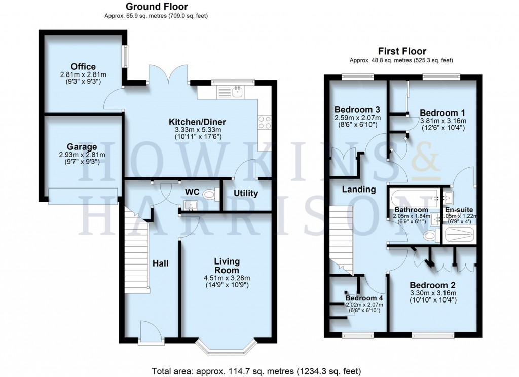 Floorplans For Oakway Drive, Woodville, DE11