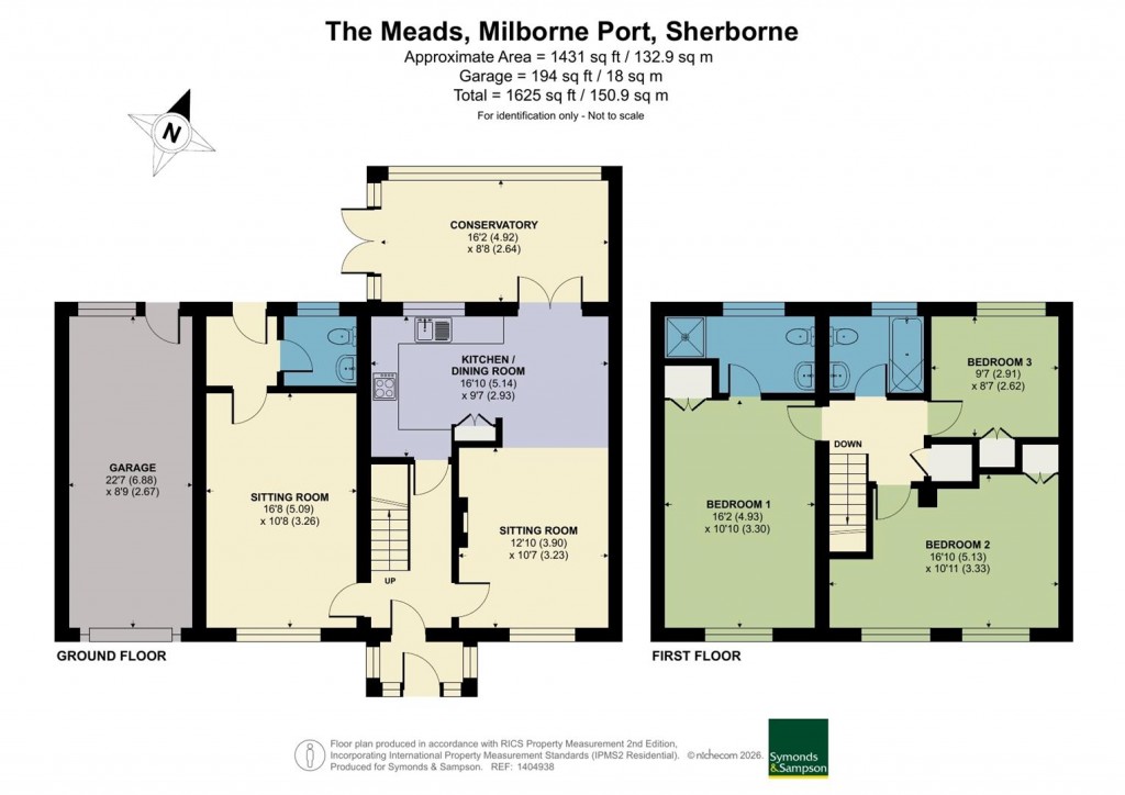 Floorplans For The Meads, Milborne Port, Sherborne