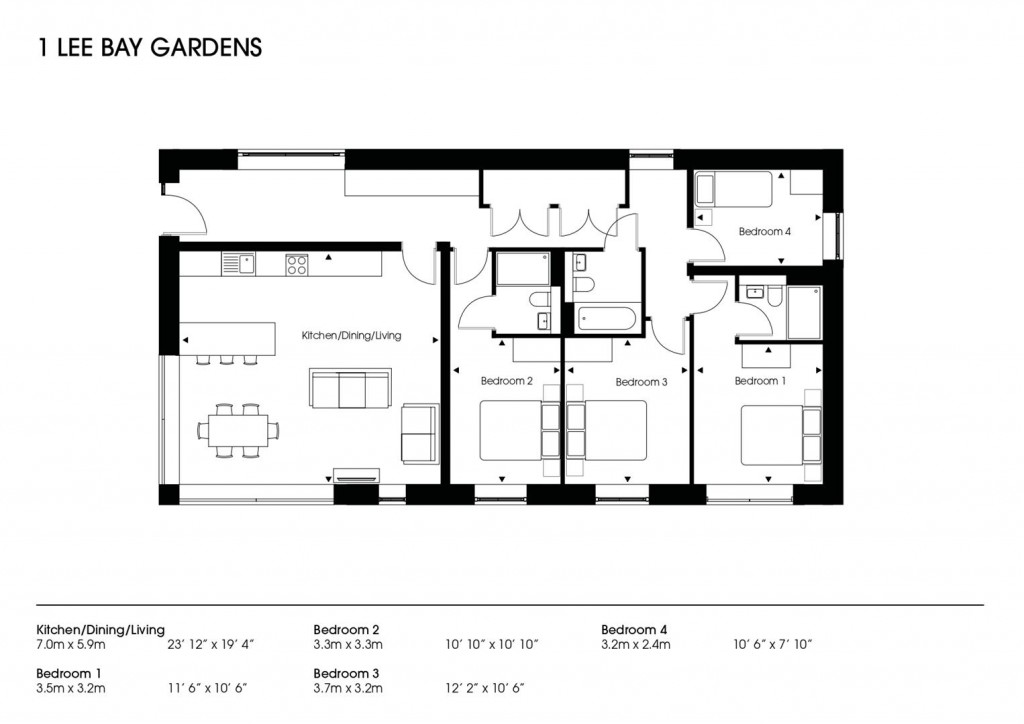 Floorplans For Lee Bay Gardens