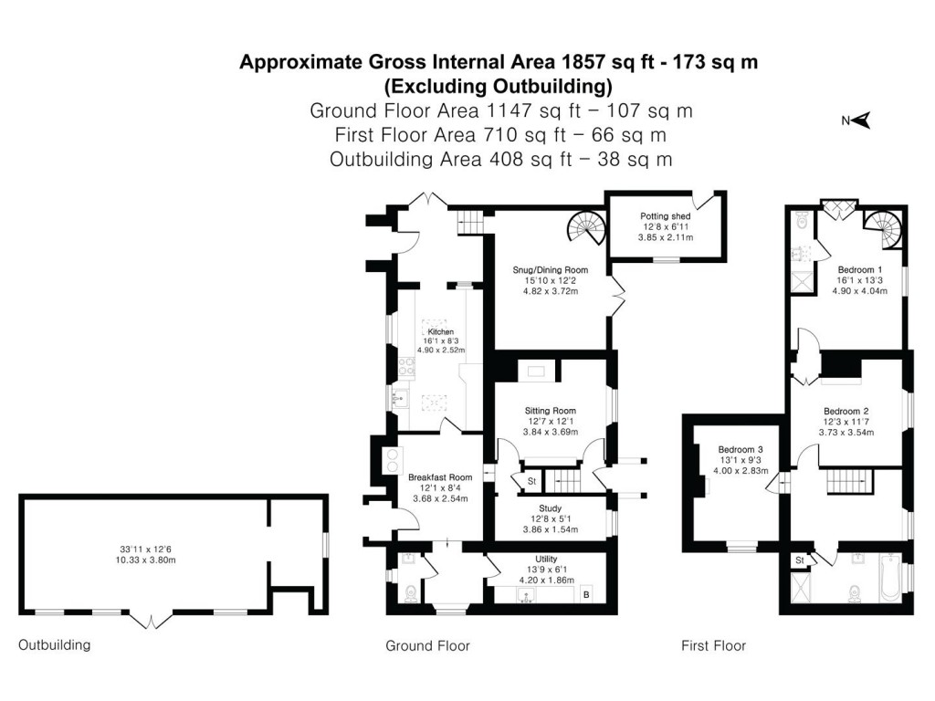 Floorplans For Halwill Junction, Beaworthy