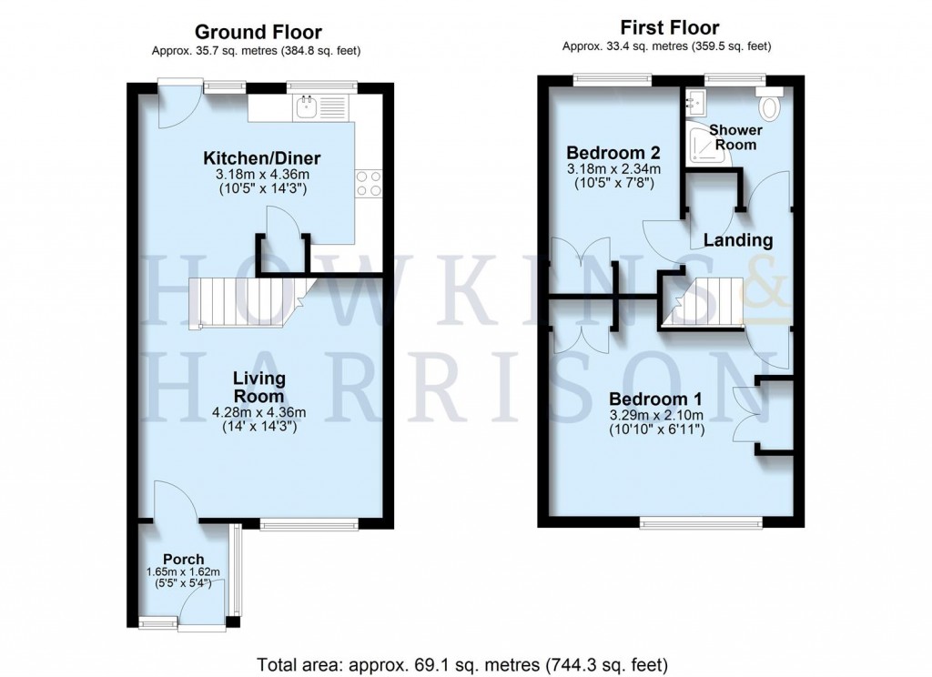 Floorplans For Marlborough Way, Ashby-De-La-Zouch, LE65