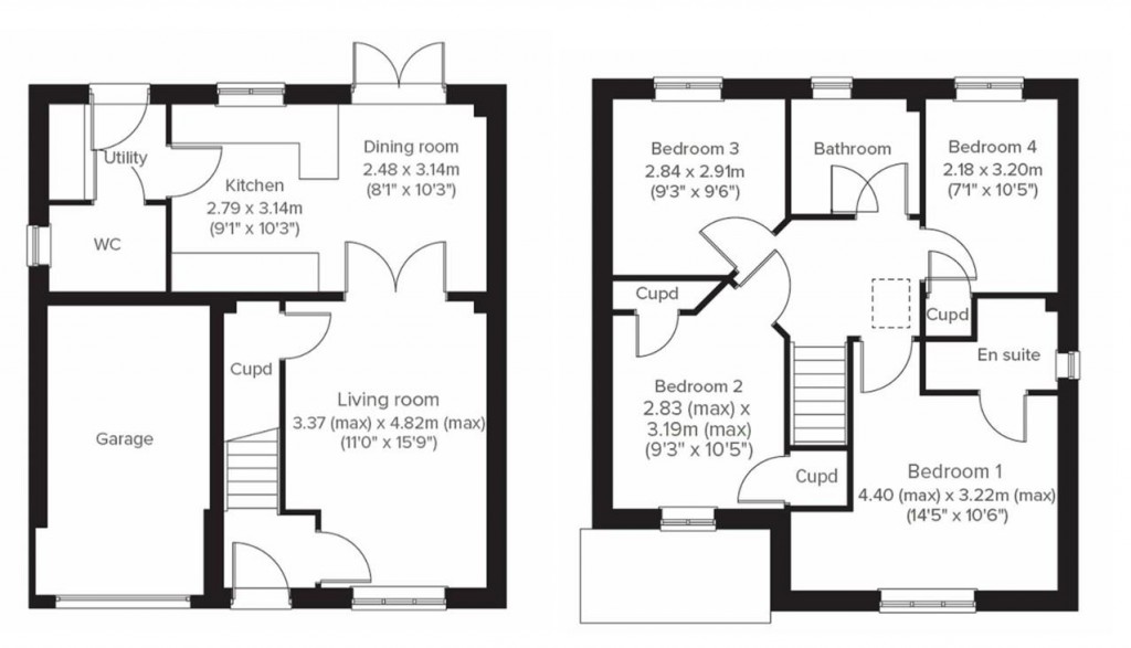 Floorplans For Abbotsham Park, Clovelly Road, Bideford