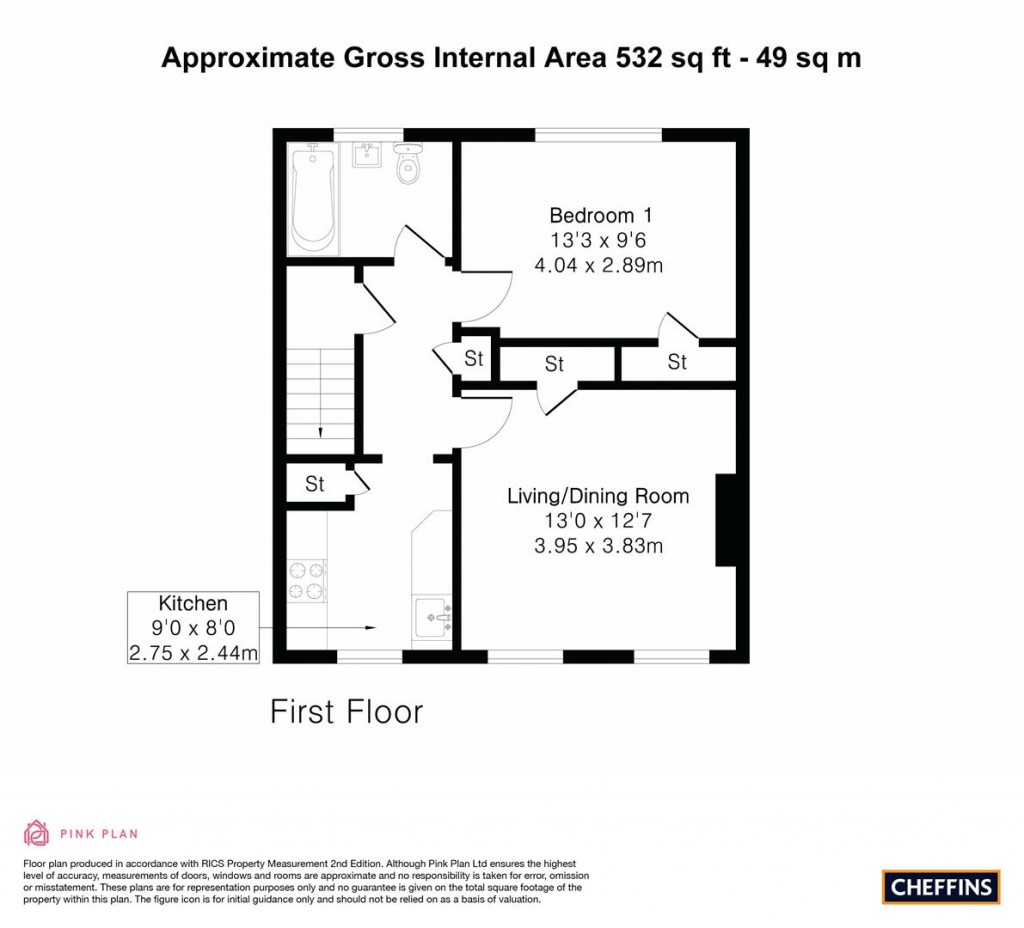 Floorplans For Gray Road, Cambridge