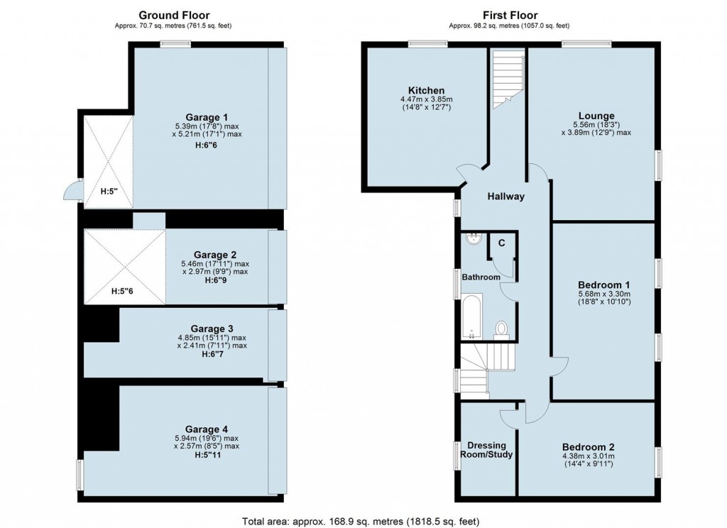 Floorplans For Church Street, Boughton, Northampton, NN2