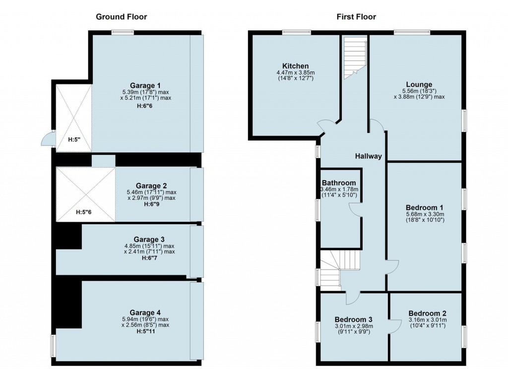Floorplans For Church Street, Boughton, Northampton, NN2