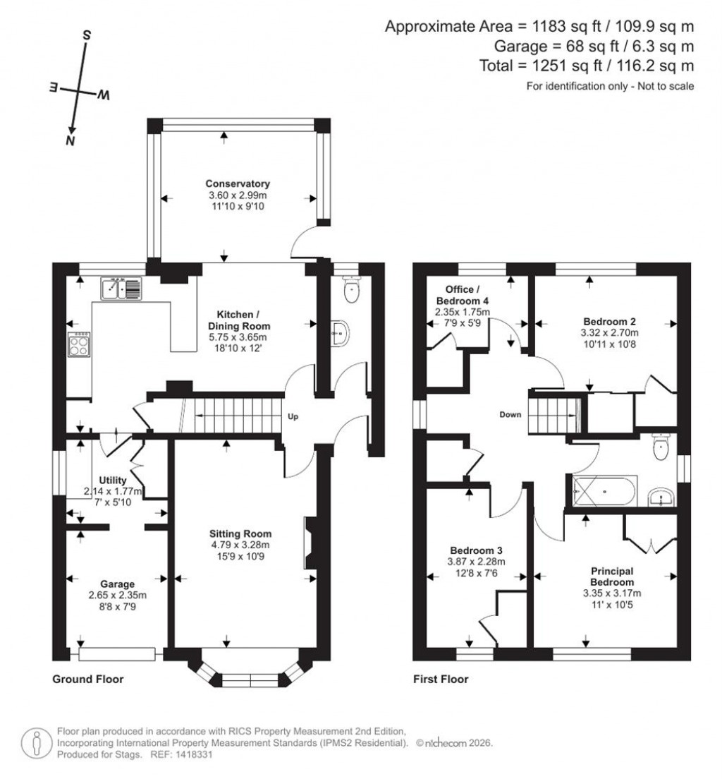 Floorplans For Spencer Drive, Tiverton