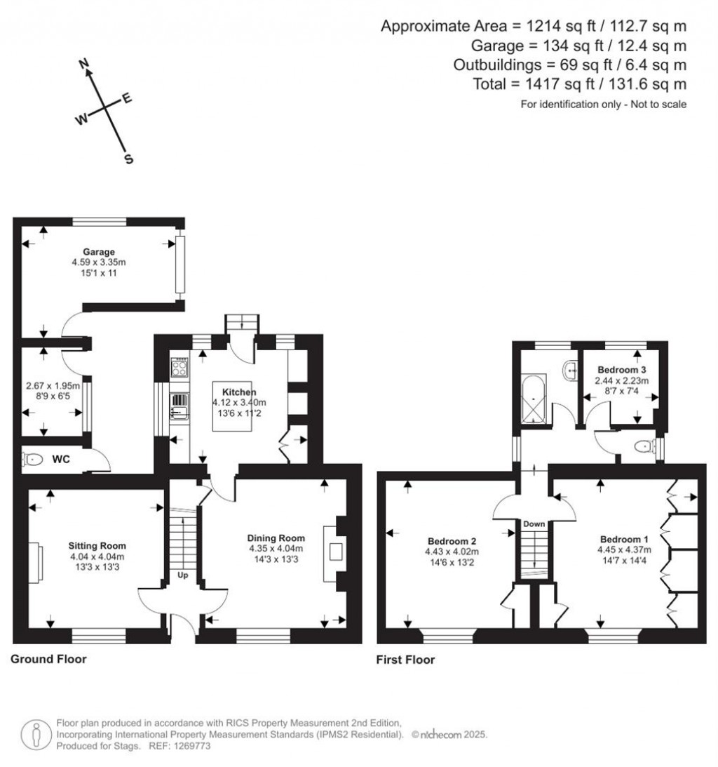 Floorplans For Silver Street, Culmstock, Cullompton