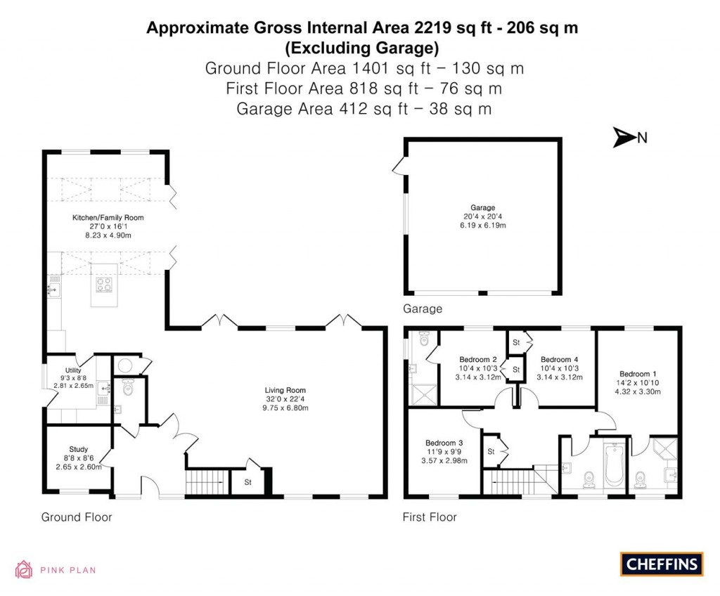 Floorplans For High Street, Chippenham