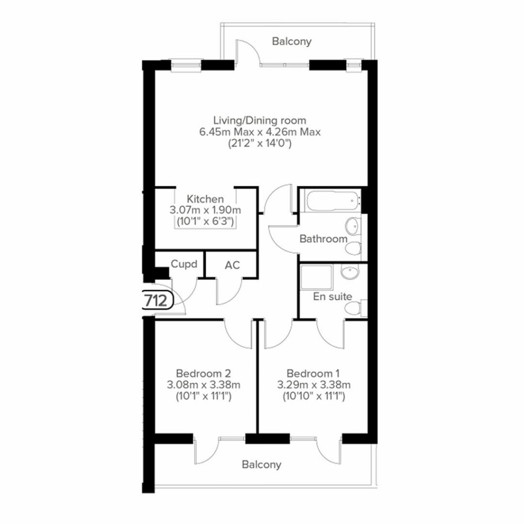 Floorplans For Encombe Street, Plymstock, Plymouth