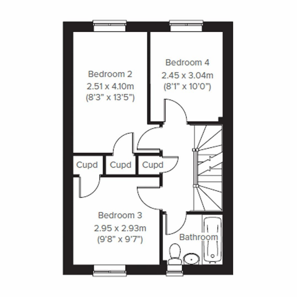 Floorplans For Encombe Street, Plymstock, Plymouth