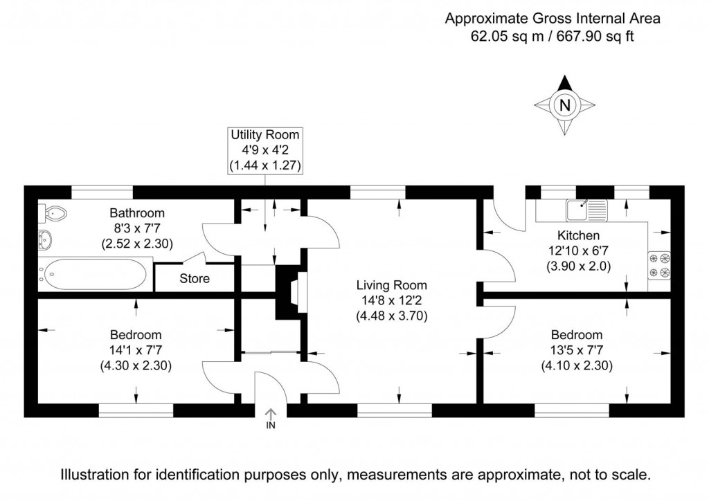 Floorplans For Abbey Street, Ickleton