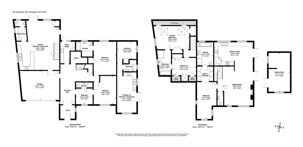 Floorplans For Kilmington, Axminster
