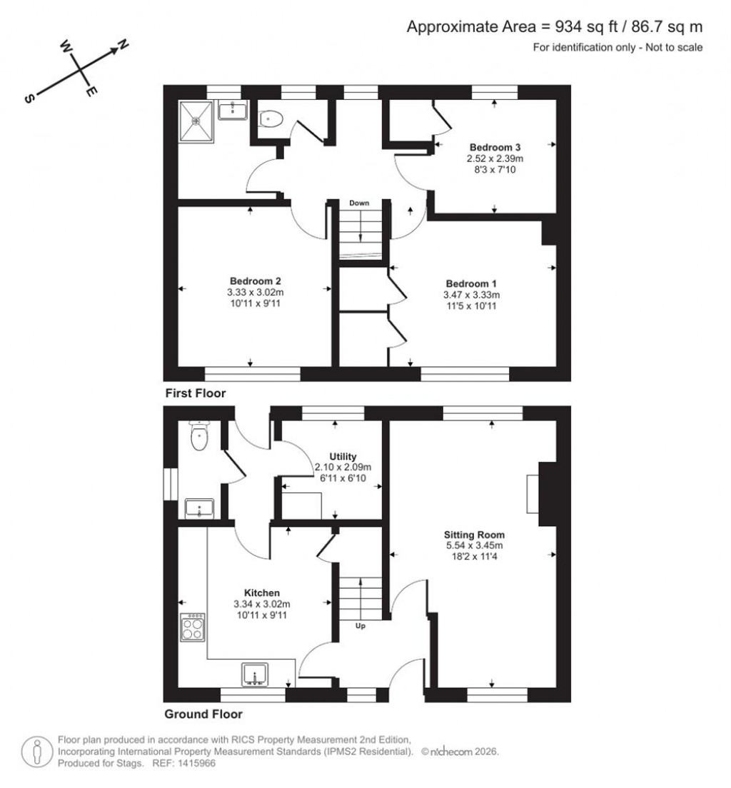Floorplans For Underleys, Beer