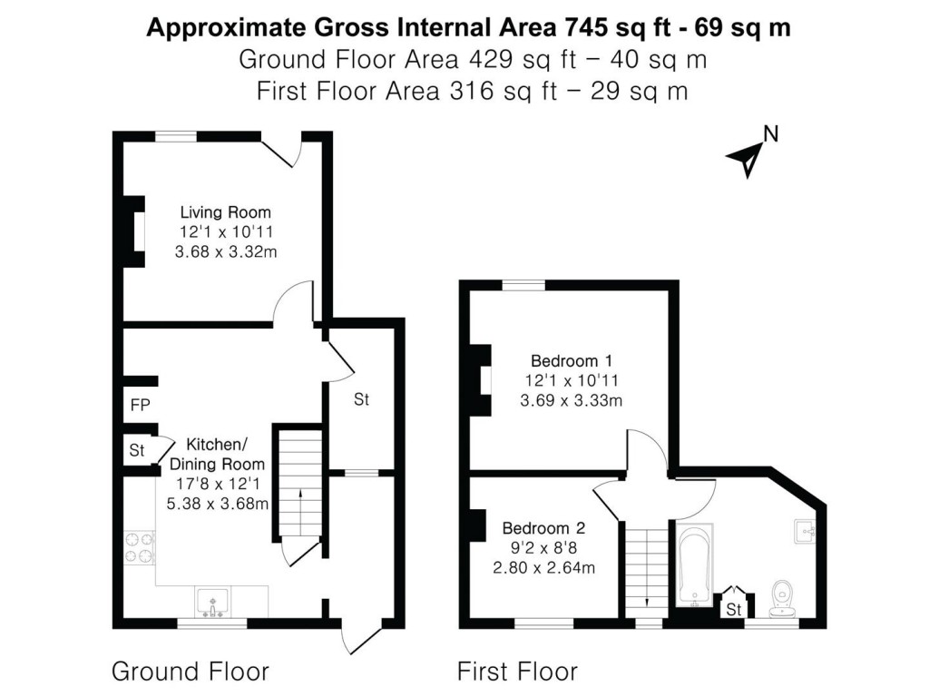 Floorplans For High Street, Littleport, Ely
