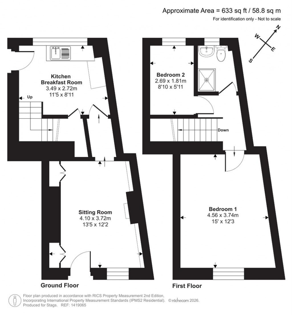 Floorplans For Bickington, Barnstaple