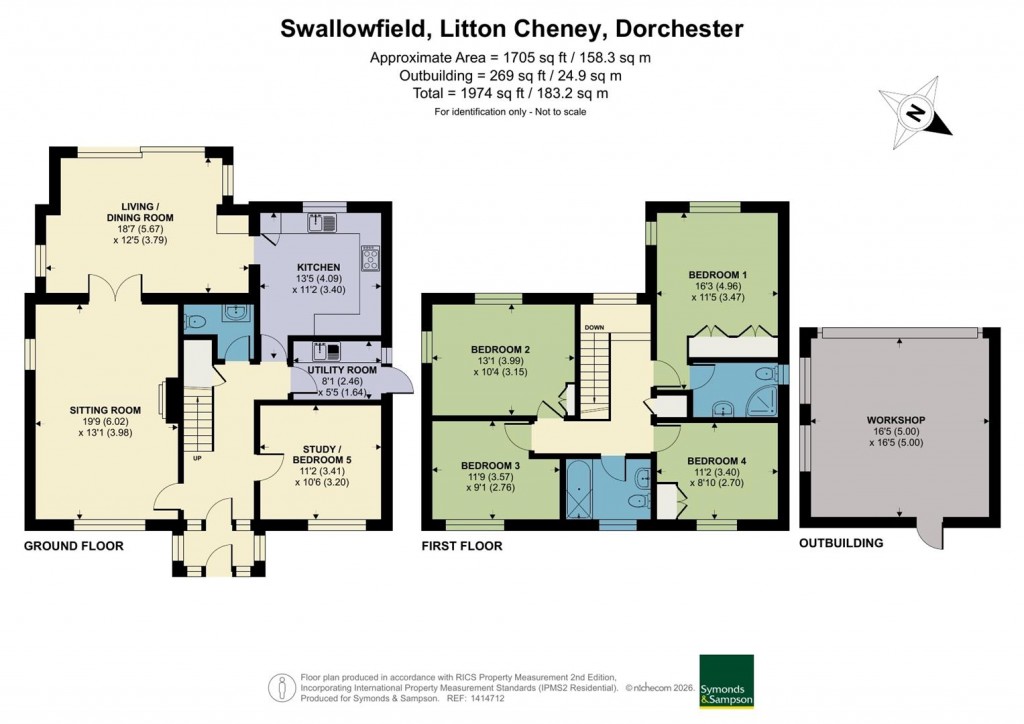 Floorplans For Litton Cheney, Dorchester