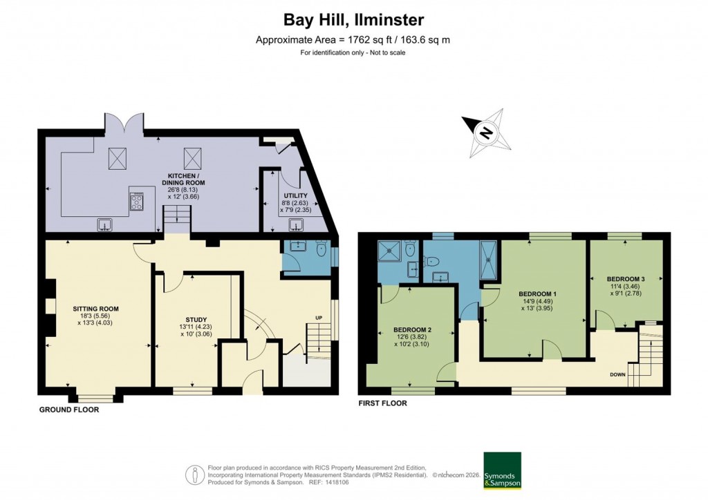 Floorplans For Bay Hill, Ilminster