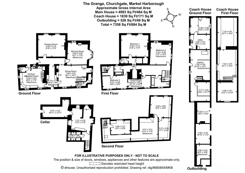 Floorplans For Churchgate, Hallaton, Market Harborough