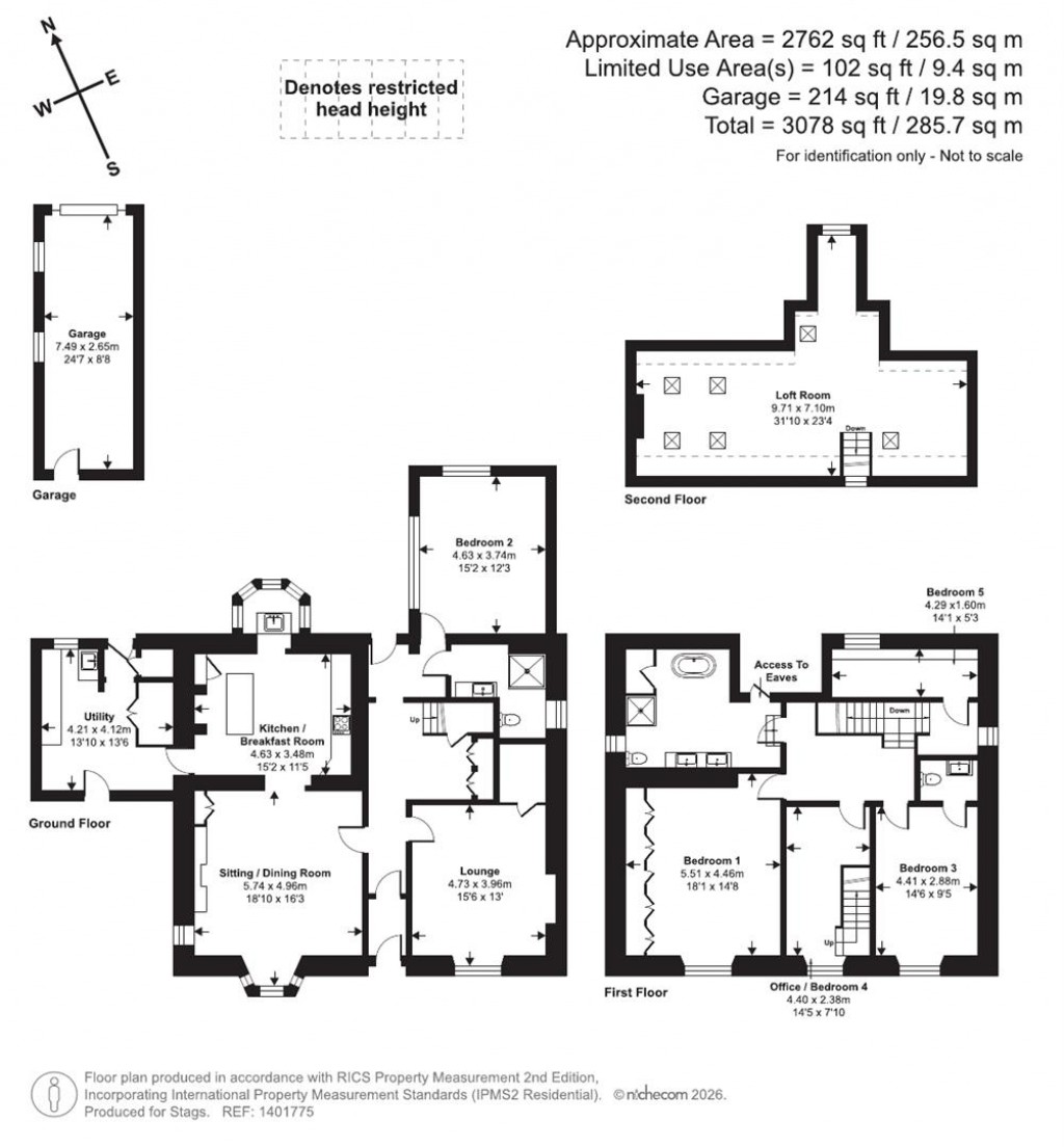 Floorplans For Grampound, Truro